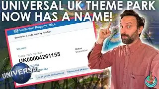Тематический парк Universal UK наконец-то получил название | Заявка на регистрацию товарного знак...