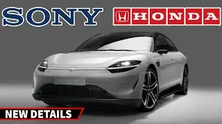 *NEW DETAILS* Honda and Sony's NEW Company for Hi-Tech, Autonomous EVs