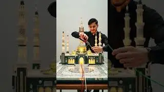 A beautiful luxury masjid art#islamicarchitecture#islamicdesign#islamicart#shortsviral#shortvideo