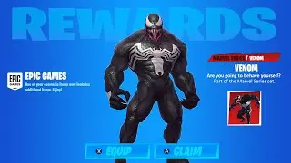 How To Get VENOM Skin Coming To Fortnite! (Venom Marvel Knockout Tournament?)