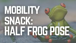 Hip Mobility Snack: Half Frog for Middle Splits
