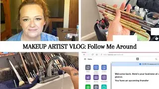 MAKEUP ARTIST VLOG# 1: Wedding, makeup kit cleaning, tracking expenses & home renovations