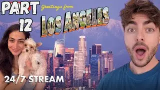 24/7 NONSTOP IRL ROADTRIP STREAM ACROSS AMERICA!!!!  🇺🇸 DAY 6! Las Vegas to LA!!!!! (part 2)