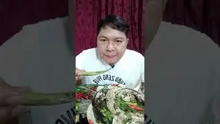 ASMR eating spicy exotic food with coconut milk 