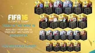 Fifa 16 TOTW 19: В составе IF Руни, IF Агуэро, FIF Суарес, SIF Гризманн и другие!