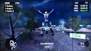 MX VS ATV UNTAMED XBOX 360 ATV LAPS 3 CRAWLEY CREEK NATIONALS, B TRACK 