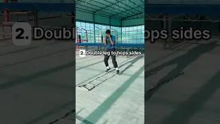 5 Boxing footwork drills with ladders for Beginners🔥