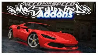 Ferrari 296 GTB (2022) &bull; Addons Cars Gameplay &bull; NFS Most Wanted 2005 PC