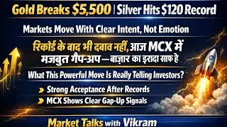 With a gap-up: Will Silver touch ₹4 lakh today? | Gold $5550, Silver $120 rally | MCX, Fed ignore