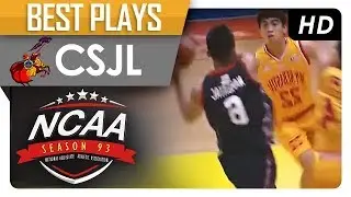 Nambatac and Bong Quinto execute transition play to perfection | CSJL | Best Plays | NCAA 93 | MB