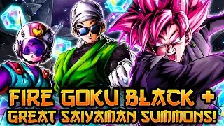 THESE SUMMONS WERE AMAZING! LEGENDS JUSTICE STEP-UP SUMMONS! | Dragon Ball Legends