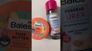 Balea fussbad urea & fuss butter