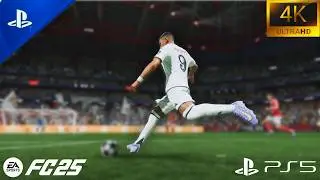 Real Madrid vs SL Benfica - Champion League 25/26 | FC25 | PS5 | 4K