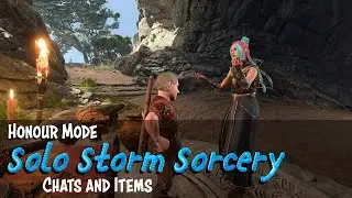 Solo Storm Sorcery - Chats and Items | Honour Mode