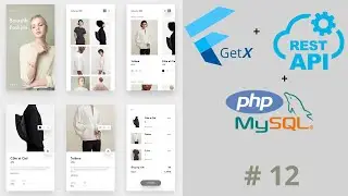 Connect to MySql Database with PHP | Flutter Api Integration | Online Shop eCommerce App Tutorial
