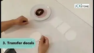 New making process of ceramic memorial photos