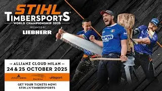 STIHL TIMBERSPORTS&reg; INDIVIDUAL WORLD CHAMPIONSHIP 2025 &ndash; LIVESTREAM (German Commentary)