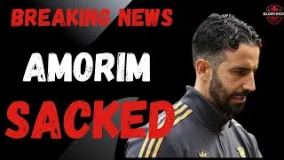 BREAKING NEWS: Manchester United Sack Ruben Amorim! Man Utd News ! 