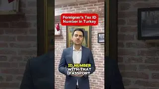 How to get a Potential Tax ID Number in Turkey as a foreigner? Online and tax office methods.