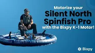 Моторизуйте свой бесшумный North Spinfish Pro ⚡ | Самостоятельная установка мотора Bixpy K-1