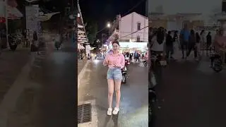 I went out for a walk in the city at night.🤩❤💃📈🔥 #beautiful #girl #automobile #vlog