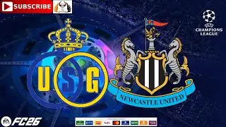 Union Saint-Gilloise vs. Newcastle United 2025/26 UEFA Champions League Predictions EA Sports FC26