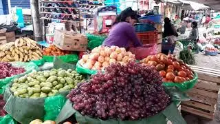 Mercado central de Jalapa Guatemala