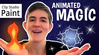 3 Magical Animated Effects in Clip Studio Paint - Fire, Lightning, and Sparkles