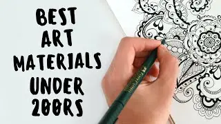 Beginner Artists? Best Art Materials Under ₹200 You Must Have!