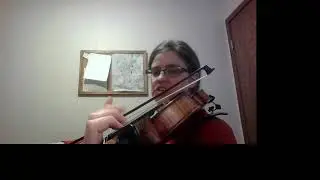 3 Octave G minor Violin Arpeggio with fingerings and playthrough