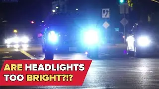 Are new headlights too bright? Researchers find they're making roads safer, not more dangerous