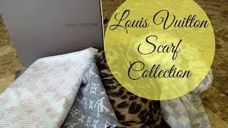 Коллекция дизайнерских шарфов, часть 3 &mdash; шарфы Louis Vuitton