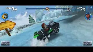 Ice. Race buggy racing star snow update on 