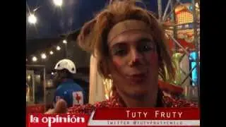 Tuty Fruty, un chileno que hace reir a los colombianos