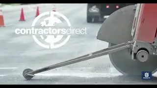 Walk Behind Concrete Saw from Husqvarna