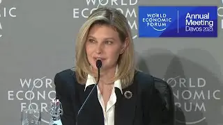 A Conversation with the First Lady of Ukraine | Davos 2023 | World Economic Forum