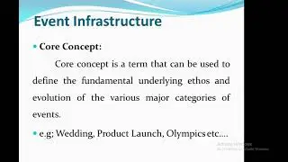 Event Infrastructure