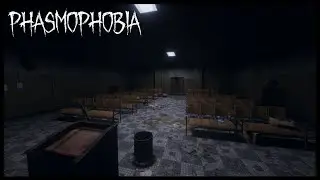 Brownstone High School - Phasmophobia |🎧 Ambient Soundscape 🎧| ASMR | Abandoned High School