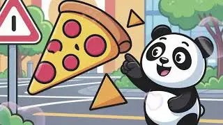 Learn Shapes with Panda! 🟡🔺 Fun & Educational Adventure for Kids