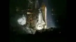 STS-82 launch from T-10 seconds