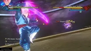 Advanced Ros&egrave; Goku Black Tech Combo | Dragon Ball Xenoverse 2