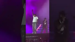 Chris Brown, Davido & Musa Keys performing &ldquo;Unavailable&rdquo; on Day 2 of his South Africa concert