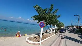 Pefkochori Chalkidiki GREECE - walking tour 2020