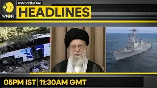Khamenei: Iran Not Affected By US' War Talk | US Warship Spotted at Israeli Port | WION HEADLINES