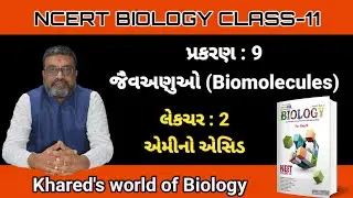 Class 11 | Ch.9 | Lecture-2 | BIO MOLECULES | NCERT GUJARATI |