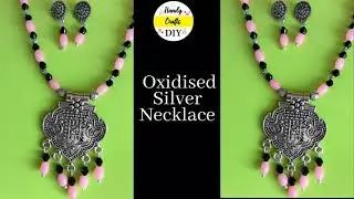 DIY-Tutorial-How to make a Oxidised German Silver necklace