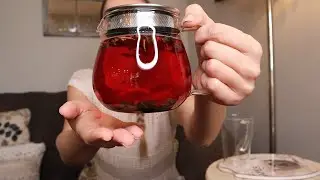 Hibiscus Lemonade | DAVIDsTEA Review | Tried 3 Different Ways