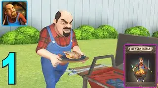 Scary Stranger 3D Levels 1 -  Firework Display