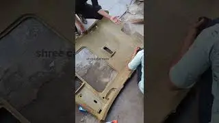 BMW roof liner replaced