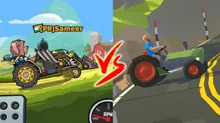 Hill Climb Racing 2 VS Hillside Drive &ndash; Hill Climb